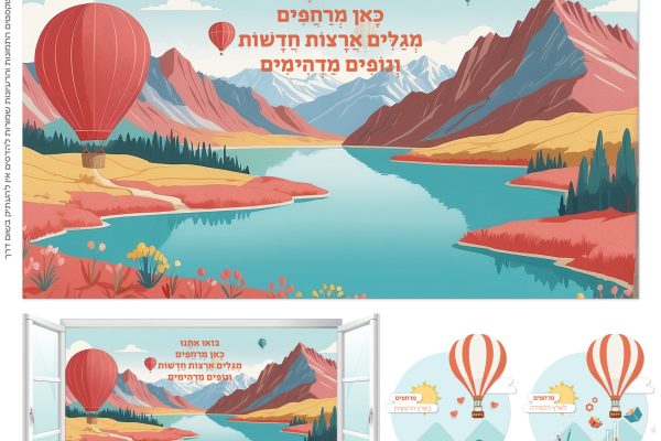 קיר מרכזי +2 קירות נושא4